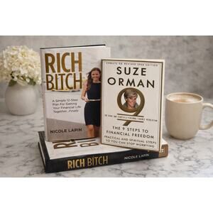 Financial Freedom Book Bundle Rich B. by Nicole Lapin Suze Orman Money Mindset